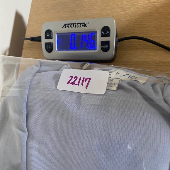 She + Sky Dress Womens Medium Blue Puff Sleeve Ruffle Smocked Cut Out Tie Front - Picture 10 of 11